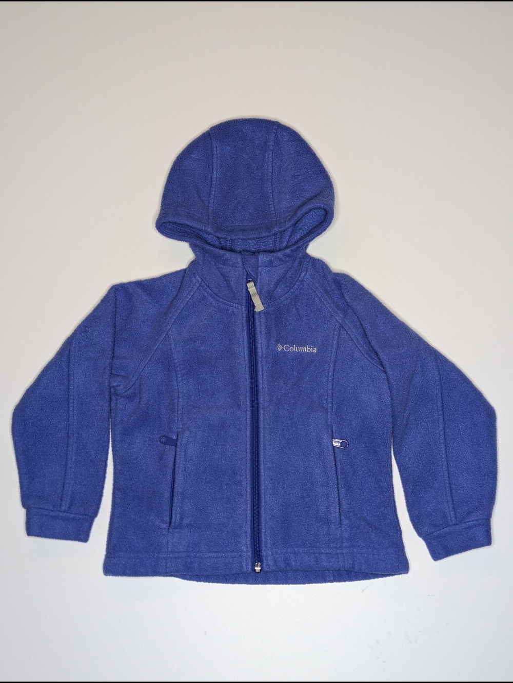 Columbia Hooded Fleece Jacket - Blue